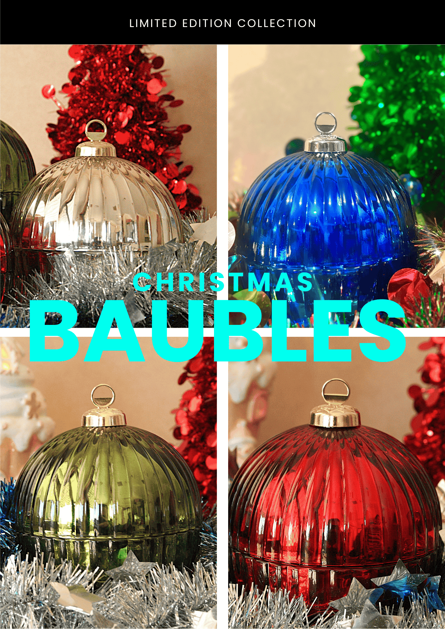 Christmas Bauble Candles