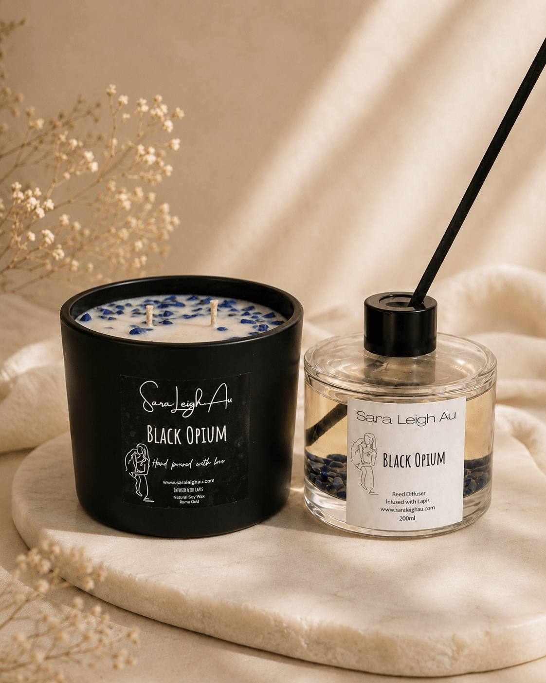Candle & Reed Diffuser Bundle - Sara Leigh Au