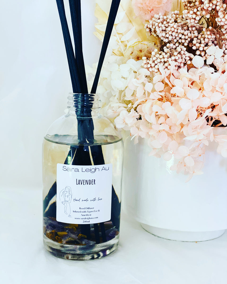 Crystal Infused Reed Diffusers Sara Leigh Au