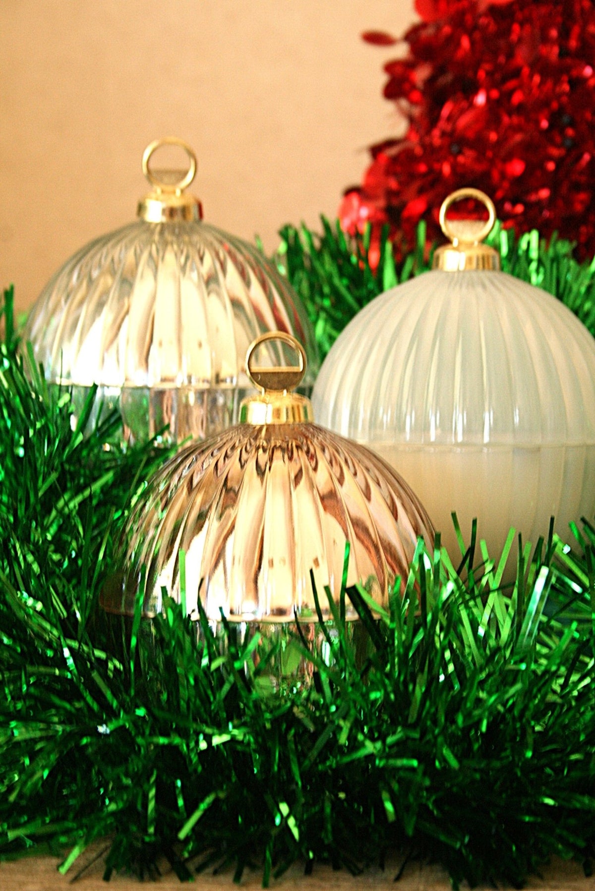 70g Baby Bauble Candle Trio Set –wholesale pre order - Sara Leigh Au