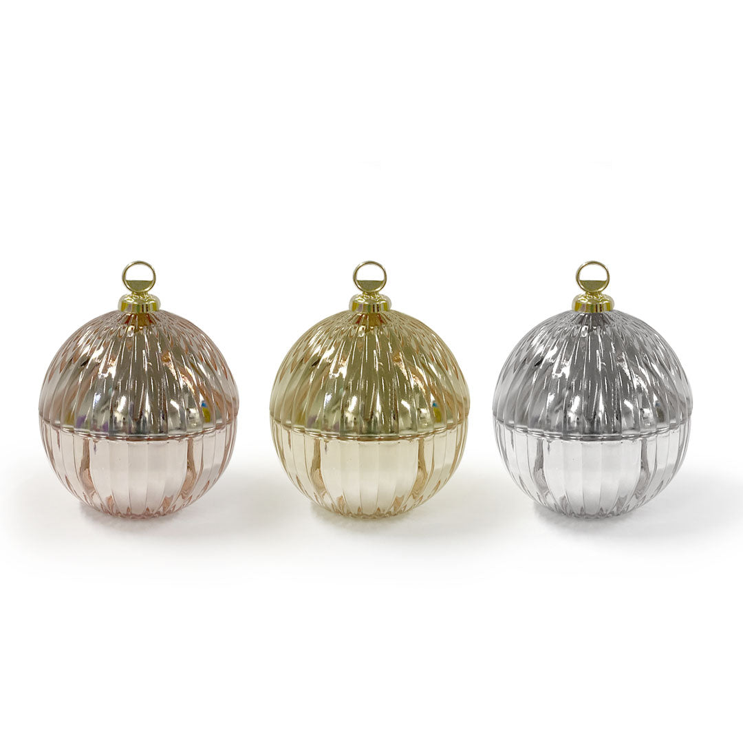 70g Baby Bauble Candle Trio Set –wholesale pre order
