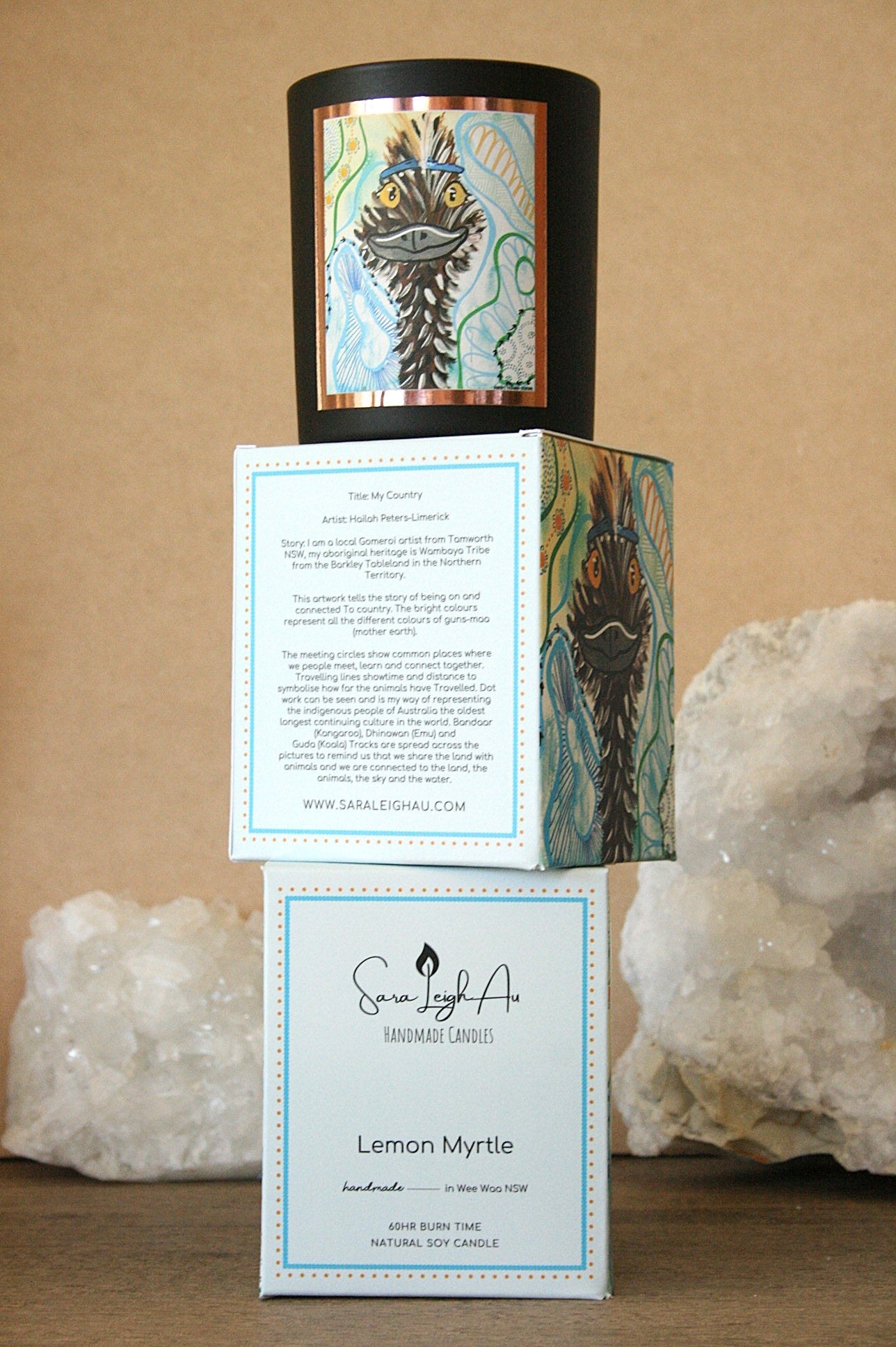 Aboriginal Artist - Lemon Myrtle - Sara Leigh Au