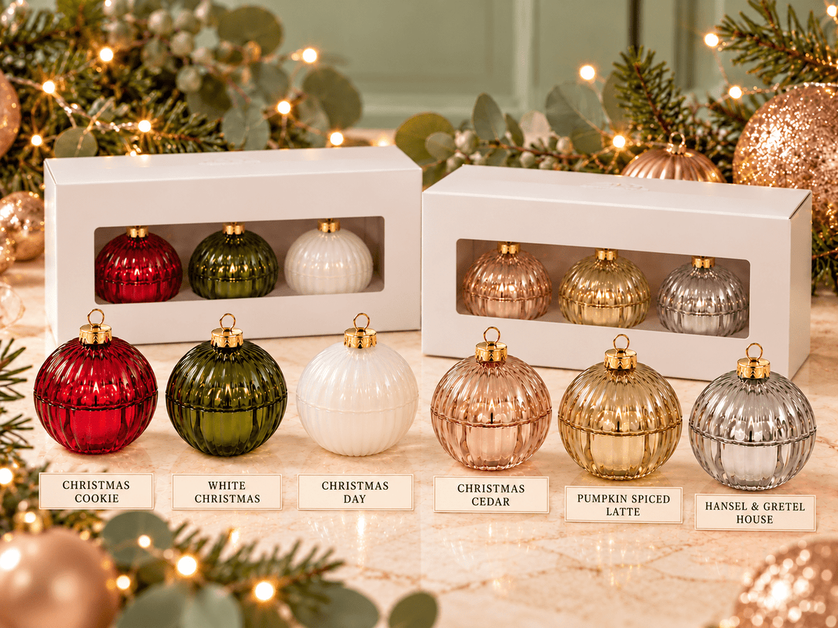 Baby Bauble Candle Trio Set - Sara Leigh Au