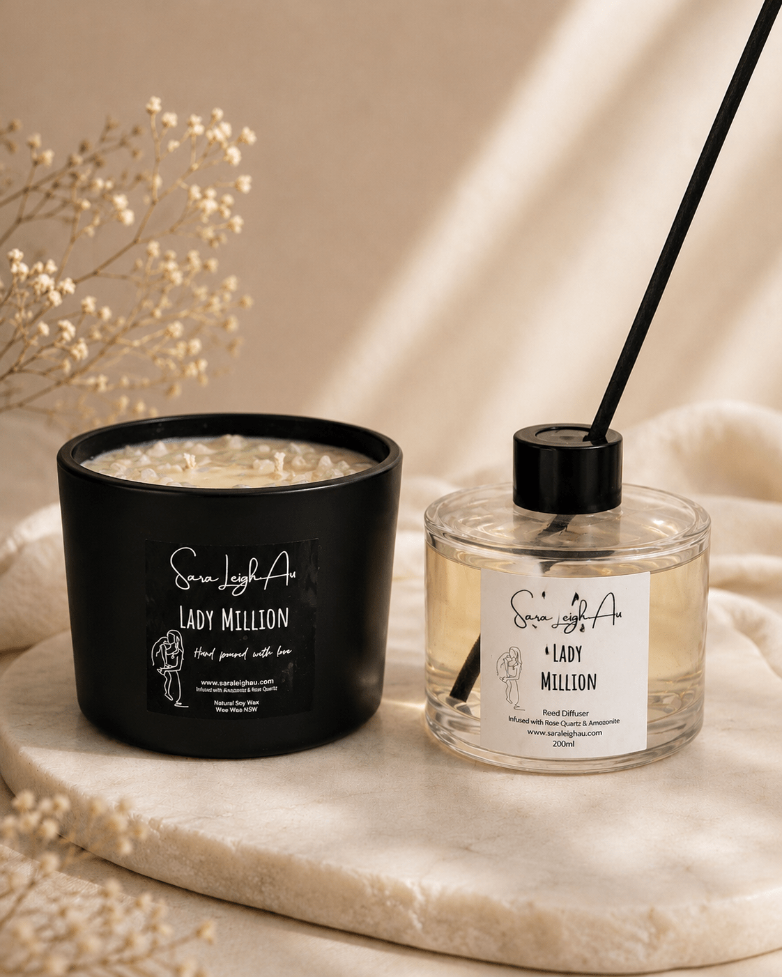 Candle & Reed Diffuser Bundle - Sara Leigh Au