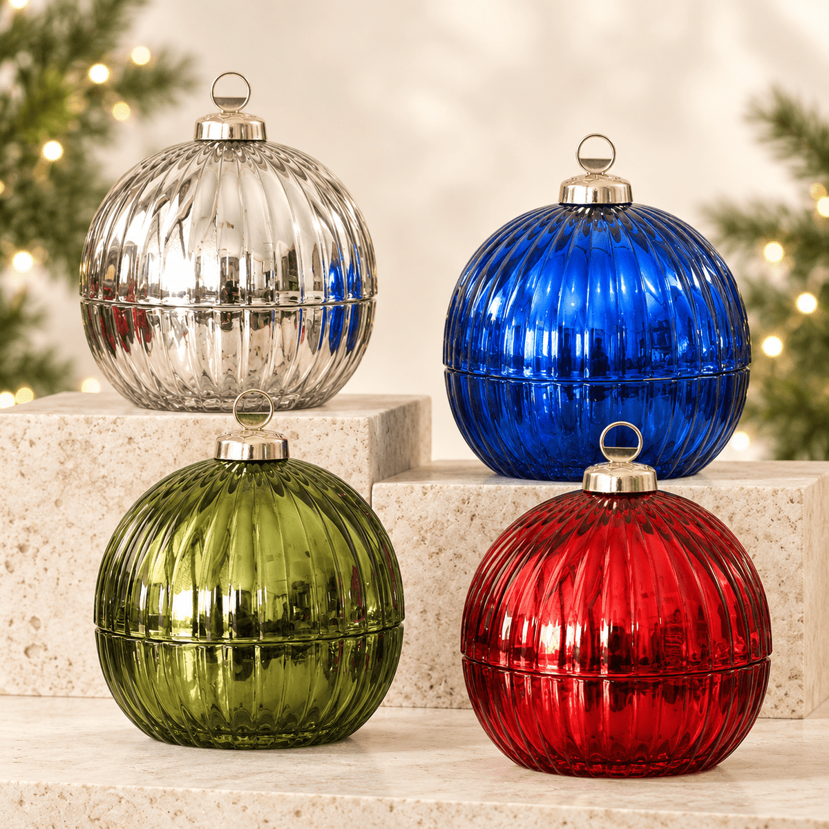 Christmas Bauble Candles - Sara Leigh Au