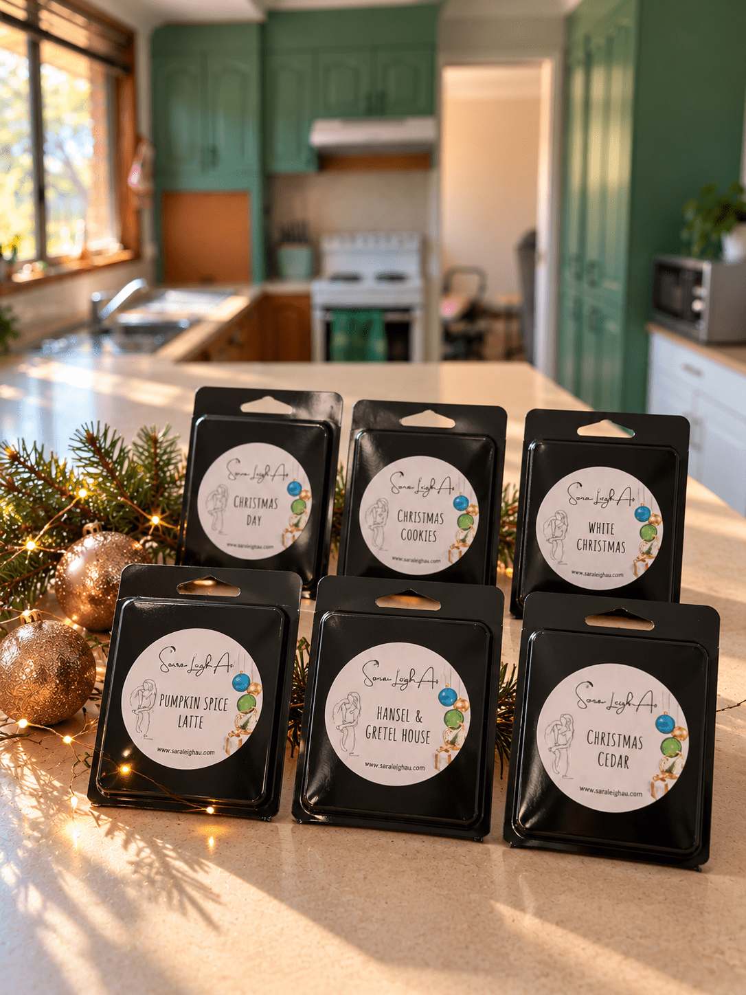 Christmas Wax Melts - Sara Leigh Au