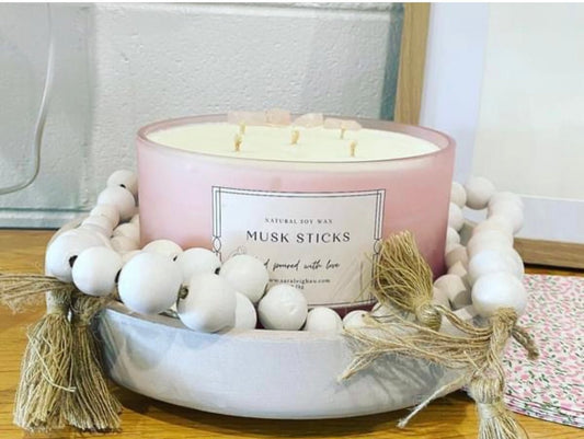 Leigh lux bowl pink - Sara Leigh Au