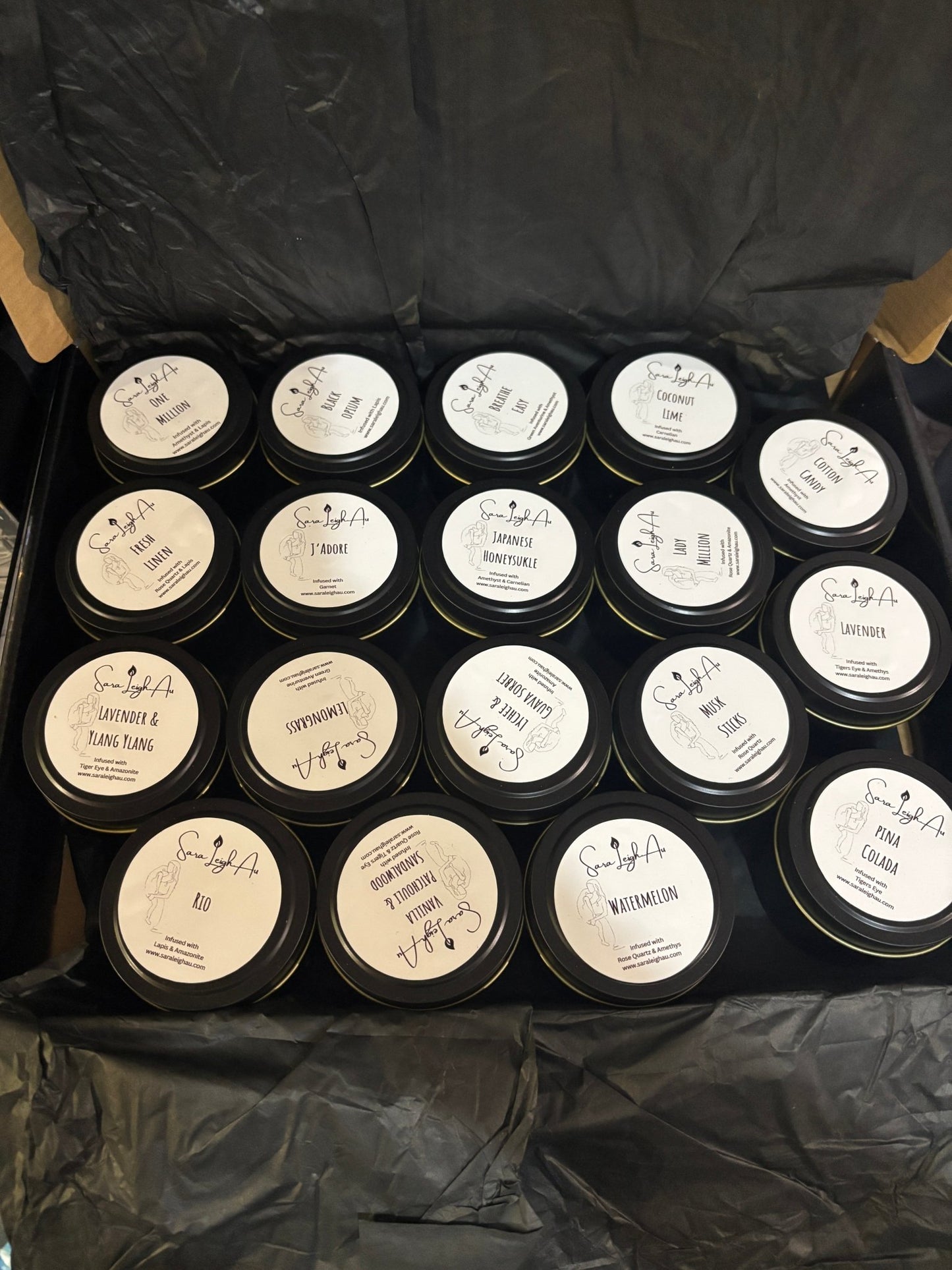 “Mega |Candle Sample Pack | 210+hrs - Sara Leigh Au