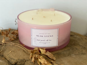 Leigh Lux Bowl - Pink